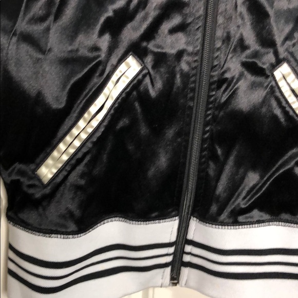 DKNY active jacket in black and white silky smooth - Picture 2 of 7
